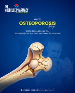 World Osteoporosis Day, remember that protecting your bones isn't just about managing today, it's about safeguarding your mobility for the future. Take steps today to protect your bones for tomorrow. Visit Molecule Pharmacy to discuss the right calcium, Vitamin D, and bone density support with our expert team.
.
.
📞 Contact: +91 82004 72316
Location: https://themoleculepharmacy.com/store-locator/
Website: https://themoleculepharmacy.com/
.
.
.
#MoleculePharmacy #HealthIsWealth #AffordableHealth #GenericMedications #QualityCare #arthritisrelief #osteoarthritisday