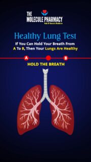 Breathe easy with strong lungs. 
Try the A to B Breath Test - a quick, fun way to check your lung strength!
Stay on top of your health: eat well, get vaccinated, and stop by Molecule pharmacy for advice you can trust. 
.
.
Contact: +91 82004 72316
Location: https://themoleculepharmacy.com/store-locator/
Website: https://themoleculepharmacy.com/
.
#MoleculePharmacy #GenericDrugs #HealthAwareness #HealthyLungs #lungtestchallenge #GenericMedicine #genericmedicineadvantage #TrustedService
