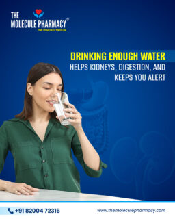 Your body’s best medicine is water. Stay hydrated, stay healthy! 
.
.
Contact: +91 82004 72316
Location: https://themoleculepharmacy.com/store-locator/
Website: https://themoleculepharmacy.com/
.
#MoleculePharmacy #HealthTips #StayHydrated