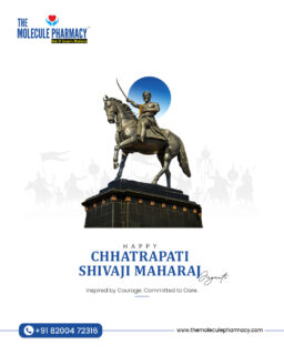 Remembering Chhatrapati Shivaji Maharaj, a symbol of strength, leadership, and vision.
Let us honor his legacy by building a healthier and stronger society together.
.
.
#AffordableHealth #GenericMedicines #SmartChoices #HealthcareForAll #HealthMatters #QualityCare #MedicinesThatWork #AffordableMedicines #BetterHealth #HealthcareSavings #TheMoleculePharmacy