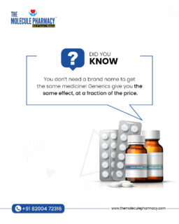 Brand name nahi, medicine ka kaam matter karta hai.
Generics Medicine = same effect, smarter choice.
.
Contact: +91 82004 72316
Location: https://themoleculepharmacy.com/store-locator/
Website: https://themoleculepharmacy.com/
.
#AffordableHealth #GenericMedicines #SmartChoices #HealthcareForAll #HealthMatters #QualityCare #MedicinesThatWork #AffordableMedicines #BetterHealth #HealthcareSavings #TheMoleculePharmacy