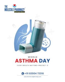 Can’t breathe properly? That’s your body asking for attention.

Asthma isn’t just “seasonal”—it’s serious, but manageable.

This World Asthma Day:
Take control, not chances.

At The Molecule Pharmacy, we make trusted treatment more affordable with high-quality generic medicines.

Because better breathing should be within everyone’s reach.
.
.
Contact: +91 82004 72316
Location: https://themoleculepharmacy.com/store-locator/
Website: https://themoleculepharmacy.com/
.
.
#MoleculePharmacy #WorldAsthmaDay #BreatheBetter #AsthmaCare #AffordableHealthcare