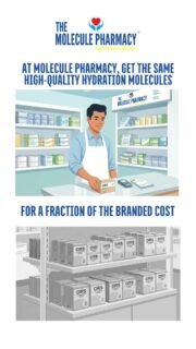 Don't let the heat wave win!  Protect your health and your pocket this summer.
Get your summer essentials like Generic ORS, Glucose-D, and Cooling Powders at Molecule Pharmacy and save up to 95%! Remember: Naam ma nahi, kaam ma trust rakho.
.
.
Contact: +91 82004 72316
Location: https://themoleculepharmacy.com/store-locator/
Website: https://themoleculepharmacy.com/
.
.
#MoleculePharmacy #HeatWaveSafety #SummerHealth #MoleculePharmacy #GenericMedicine #SmartSavings #StayHydrated #BachatBhiHeavy