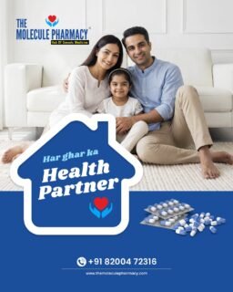 Ghar mein kisi ko BP, sugar ya regular medicines chalti hain?
Toh aapko chahiye ek reliable pharmacy partner.

The Molecule Pharmacy — jahan milti hai
✔ Affordable medicines
✔ Genuine products
✔ Care jo samajh aaye

Aapki health, humari responsibility
.
.
Contact: +91 82004 72316
Location: https://themoleculepharmacy.com/store-locator/
Website: https://themoleculepharmacy.com/
.
.
#MoleculePharmacy #AffordableMedicines #TrustedHealthcare #HealthFirst #CareYouCanTrust
