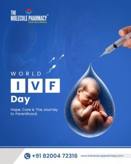 In 1978, Louise Brown — the world’s first IVF baby — proved that when science and hope come together, miracles can happen.
.
Today, millions of families are fulfilling their dream of parenthood through In Vitro Fertilization (IVF). 🤍
.
At Molecule Pharmacy, fertility medications, hormonal treatments, and supplements are available at generic prices  because the hope of having a baby should never be expensive.
.
Stay strong. Never lose hope. 🌸
.
Visit The Molecule Pharmacy today.
.
Contact: +91 82004 72316
.
Location: https://themoleculepharmacy.com/store-locator/
.
Website: https://themoleculepharmacy.com/

#WorldIVFDay #IVFJourney #FertilityAwareness #IVFSupport #MoleculePharmacy