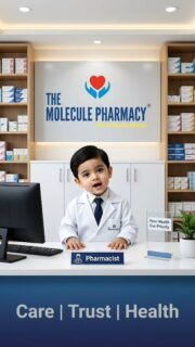 Kya aap jaante hain?
.
 Generic medicines mein wahi active ingredients aur safety standards hote hain jo branded mein, bas unki keemat 90% tak kam ho sakti hai.
.
Smart baniye, The Molecule Pharmacy aaiye aur wahi asar kam daam mein paiye.

Visit The Molecule Pharmacy today.
.
Contact: +91 82004 72316
.
Location: https://themoleculepharmacy.com/store-locator/
.
Website: https://themoleculepharmacy.com/