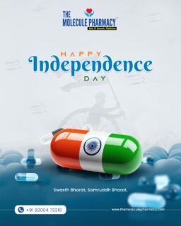 A healthy nation is the foundation of a stronger and more prosperous future. This Independence Day, let’s take a pledge towards better health, awareness, and responsible care. Choose better health with trusted guidance from Moleclue Pharmacy.

Visit The Molecule Pharmacy today.
.
Contact: +91 82004 72316
.
Location: https://themoleculepharmacy.com/store-locator/
.
Website: https://themoleculepharmacy.com/

#IndependenceDay #SwasthBharat #MolecluePharmacy #HealthyIndia #ProudIndian