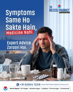 π€ Symptoms Same Ho Sakte Hain, Par Medicine Nahi.
.
Har problem ke liye ek hi medicine suitable nahi hoti.
Right medicine ke liye hamesha expert advice zaroori hai.
.
π Trust the guidance of your pharmacist.
The Molecule Pharmacy β Sahi Salah, Sahi Dawa.
.
π Available at our stores across Ahmedabad.
South bopal , KK Nagar , Akhbarnagar , Vejalpur , Parasnagar , Ambawadi
π +91 82004 72316
.
#TheMoleculePharmacy #HealthAwareness #PharmacyTips #SafeMedication #HealthcareMatters
